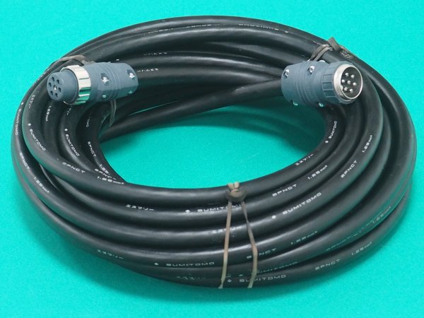 画像1: Panasonic半自動溶接機500/600KH用 延長用 7芯 制御ケーブル のみ ESC125-7-Xm (1)