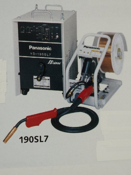 画像1: Panasonic 一元化制御CO2/MAG自動溶接機 ミニ190 YM-190SL7 (1)