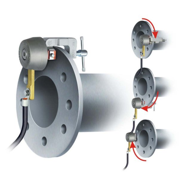 画像2: ローリングアース　FRE-500 (フランジ用) 阪口製作所 　 (2)