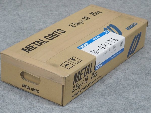 画像2: 充填材 METAL GRITS メタルグリッツ 25kg(2.5kgｘ10) M-GRITS 神戸製鋼所 (2)