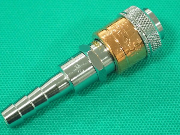 画像3: アポロコック 可燃ガス用ホース用ソケット AS-2 小池酸素工業 (3)