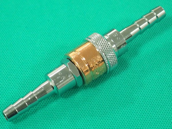 画像8: アポロコック 可燃性ガス用ホース中間用ソケット/プラグセット ASP-2  小池酸素工業 (8)
