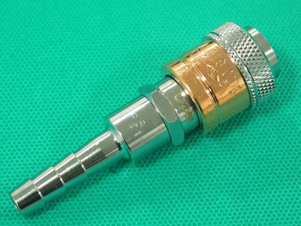 画像4: アポロコック 可燃ガス用ホース用ソケット AS-2 小池酸素工業 (4)