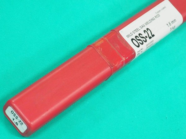 画像6: 軟鋼用（ガス溶接棒） OSS-22-1m 5kg 日亜溶接棒 ニツコー熔材工業 (6)