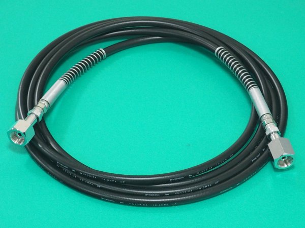 画像2: シフレックスホース 関東式 両端 W22-14 右ナット(P)  5000mm 阪口製作所  (2)