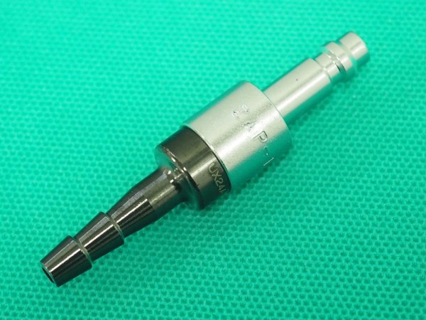 画像2: アポロコック 酸素用ホース中間用プラグ ZAP-1（逆止弁付き）  小池酸素工業 (2)