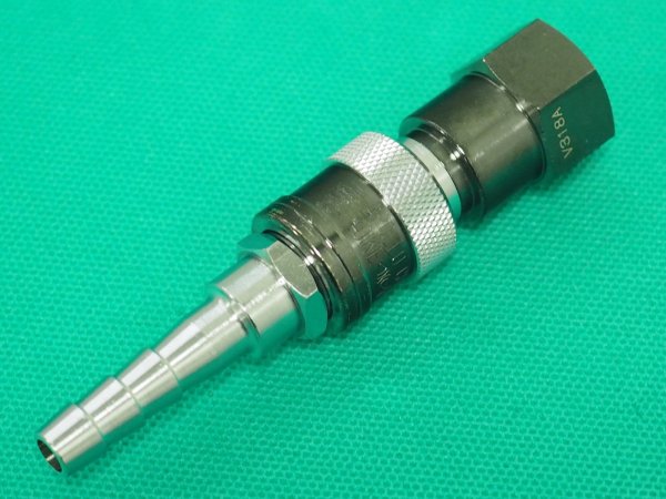 画像2: アポロコック 酸素用溶断器直結用ソケット/プラグセット ZOSP-1(逆流防止弁タイプ) 小池酸素工業 (2)