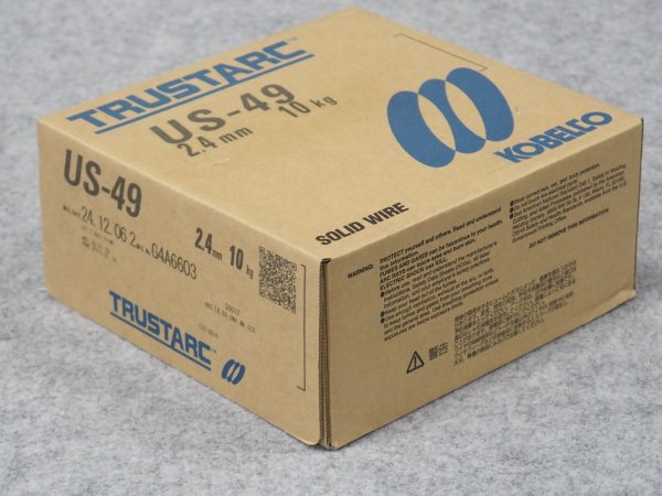 画像2: サブマージアーク材料 ワイヤ US-49  2.4mm 10kg 神戸製鋼所 (2)
