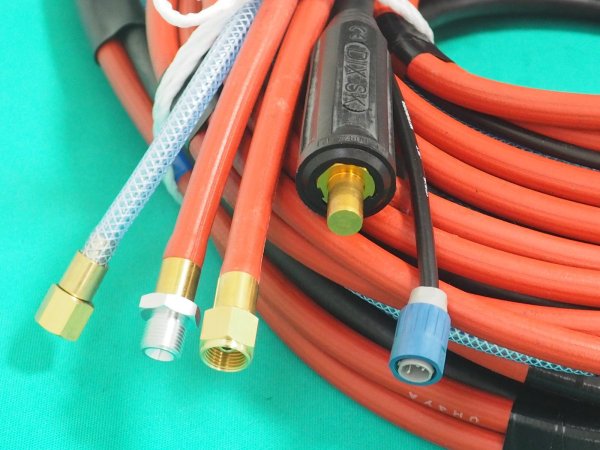 画像3: Panasonicフルデジタル300BZ3・BP4水冷TIGトーチ用 延長ケーブル セット 5・10・15・20m選択 (3)