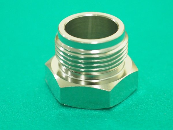 画像2: ストロング25用 火口締付ナット 千代田精機  (2)