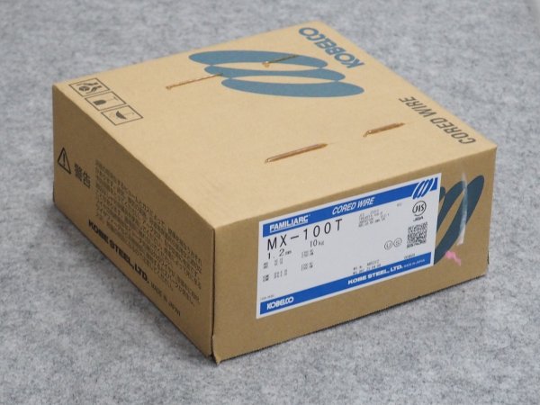 画像2: 薄板用フラックス入りワイヤMX-100T  1.2mm-10kg 神戸製鋼所 (2)