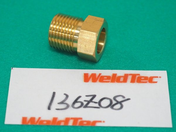 画像1: ウエルドテック パワーケーブル組込金具 136Z08 ナット5/8-18U (1)