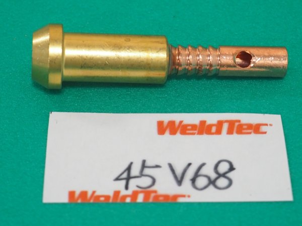 画像1: ウエルドテック パワーケーブル組込金具 45V68 ケーブルフィティング (1)