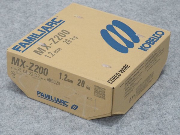 画像1: すみ肉用フラックス入りワイヤ MX-Z200 1.2mm-20kg 神戸製鋼所 (1)