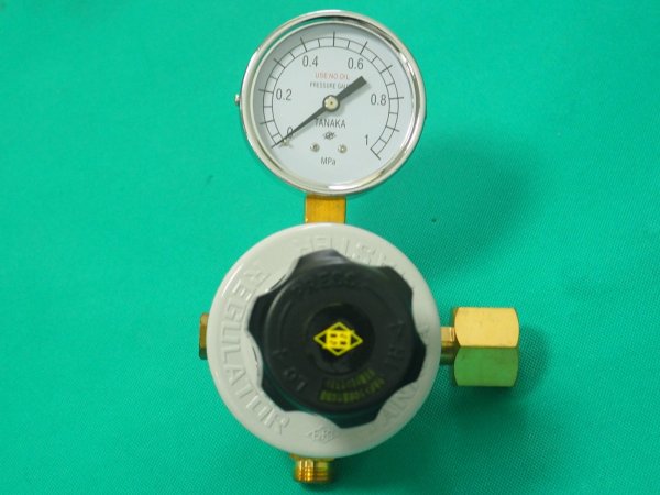画像1: 配管取り出し、ヘッダー用圧力調整器マスターラインＶＩ　酸素 日酸TANAKA (1)