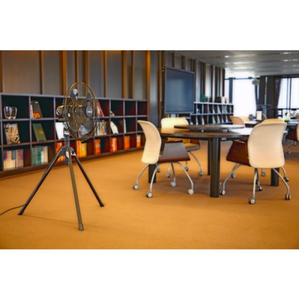 画像7: TRUSCO 全閉式樹脂ハネ工場扇　ファクトリーファン　スタンドタイプ FAFP-45S [396-3948] (7)