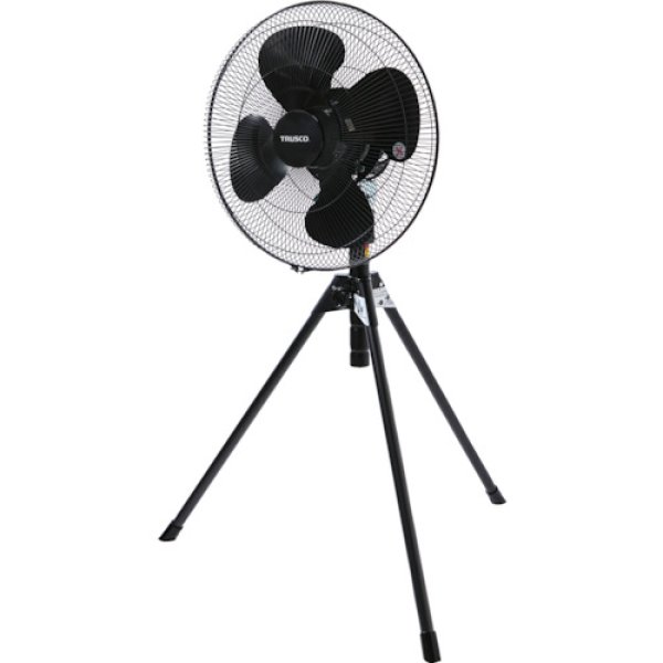 画像1: TRUSCO 全閉式樹脂ハネ工場扇　ファクトリーファン　スタンドタイプ FAFP-45S [396-3948] (1)