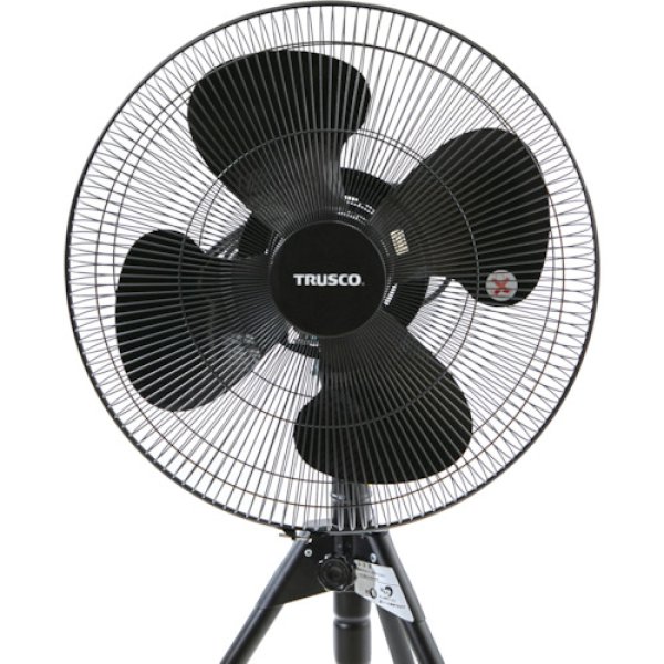 画像8: TRUSCO 全閉式樹脂ハネ工場扇　ファクトリーファン　スタンドタイプ FAFP-45S [396-3948] (8)