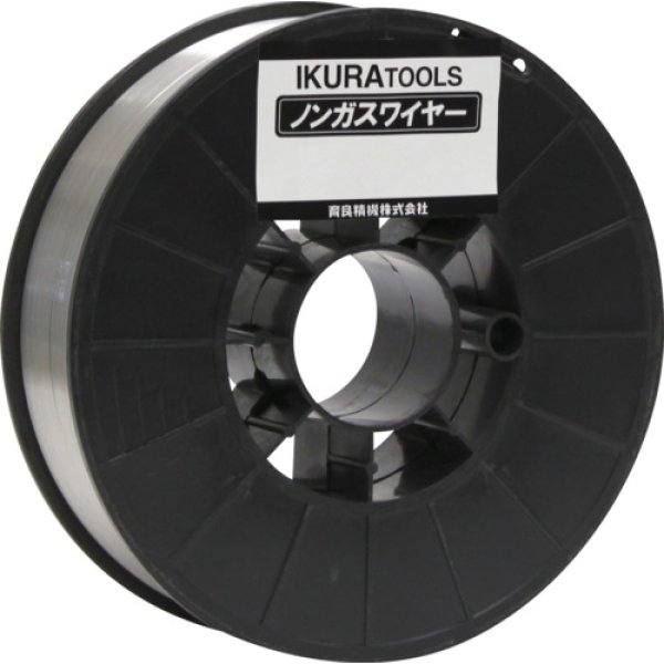 画像1: 半自動溶接機用ノンガスワイヤ (42204) φ1.2mmx5kg 軟鋼用 育良精機 (1)