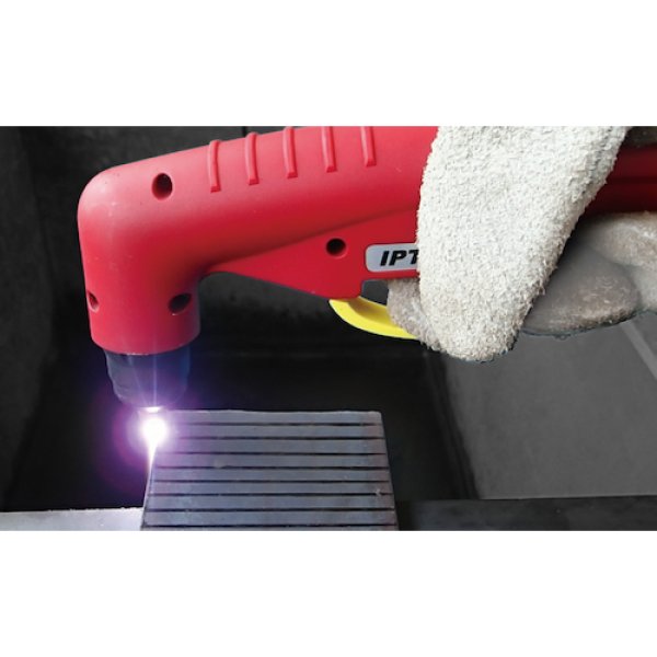 画像3: エアープラズマカッター インバーター制御エアープラズマ切断機 100/200V兼用 コンプレッサー外部接続 ISK-IAP124E 育良精機 (3)