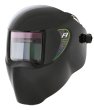 画像1: ラピッドグラス ブラックプレミアムシリーズ 自動遮光溶接面 スタンダードモデル ISK-RGTP2A 通常時:#2.0/遮光後:#4-8・#9-13 育良精機 (1)