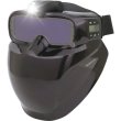 画像2: ラピッドグラス 自動遮光溶接面 ISK-RGG6 防塵マスク/ヘルメット併用可能 育良精機 (2)