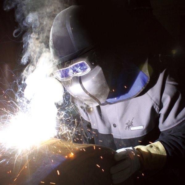 画像2: 育良精機 ラピッドグラス ゴーグル ハードマスクセット ISK-RGG2HRF ゴーグルタイプ自動遮光溶接面 (2)