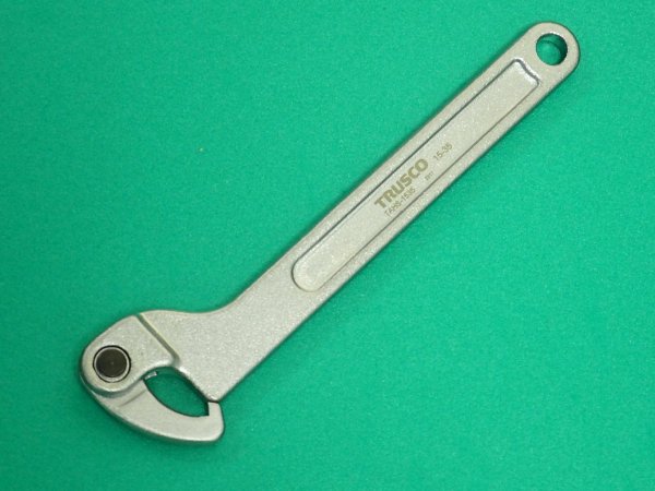 画像2: TRUSCO 自在引掛スパナ 15~35mm TAHS-1535 [818-3826] (2)