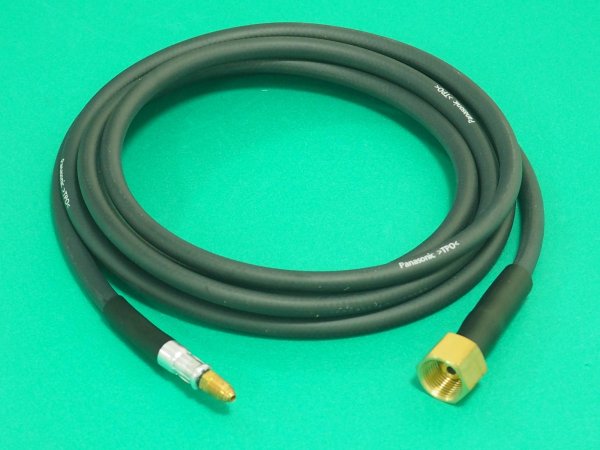 画像1: Panasonic 純正 TIGトーチYT-20TSW用冷却ケーブル4ｍ（水冷パワーケーブル） TWR00077 (1)