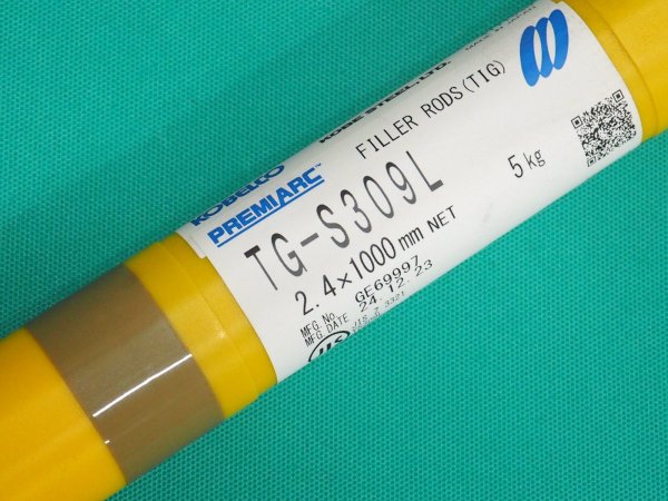 画像1: ステンレス鋼（ティグ材料） TG-S309L-5kg 神戸製鋼所 (1)