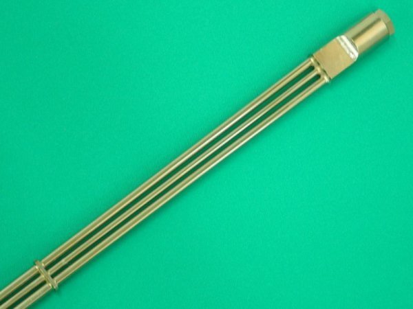 画像2: 中圧切断器 ストロング-25 直頭 1000L (竿バンド2箇所) バルブ式 本体のみ 千代田精機  (2)