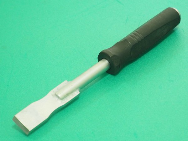画像1: 新発売 スパッター・ノロ・サビ除去工具（SKS93、合金工具鋼） スパトレー KB-25S タイムケミカル (1)