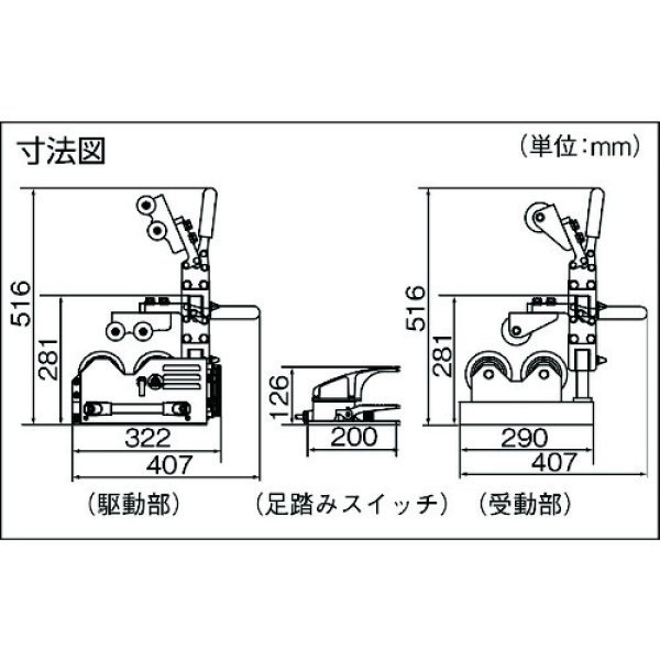 画像2: ウェルドローラー ISK-WR125E 40510 育良精機 (2)