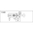 画像2: 下方押え型トグルクランプ 水平ハンドル ISK-040 (31102) 育良精機　 (2)