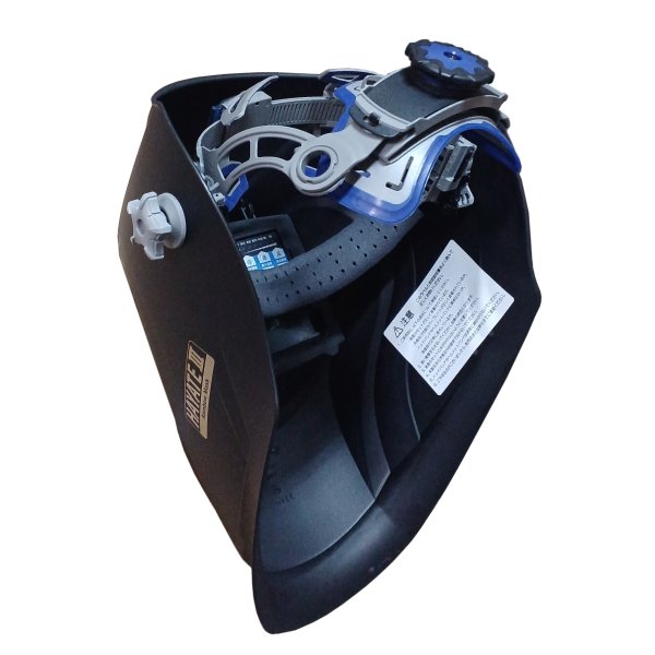 画像2: マイト工業 高速自動遮光液晶溶接面 HAYATE III （選択） (2)