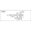 画像2: 下方押え型トグルクランプ 垂直ハンドル ISK-HV6500 (31308) 育良精機　 (2)