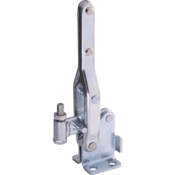 画像1: 下方押え型トグルクランプ 垂直ハンドル ISK-44B0 (31329) 育良精機　 (1)