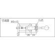 画像2: 横押し型トグルクランプ ISK-070 (31407) 育良精機　 (2)