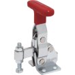 画像1: 下方押え型トグルクランプ 垂直ハンドル ISK-40P0 (31316) 育良精機　 (1)