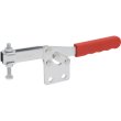 画像1: 下方押え型トグルクランプ 水平ハンドル ISK-38S大0 (31206) 育良精機　 (1)