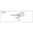 画像2: 下方押え型トグルクランプ ステンレスタイプ 垂直ハンドル ISK-42K0-2S (31325) 育良精機　 (2)