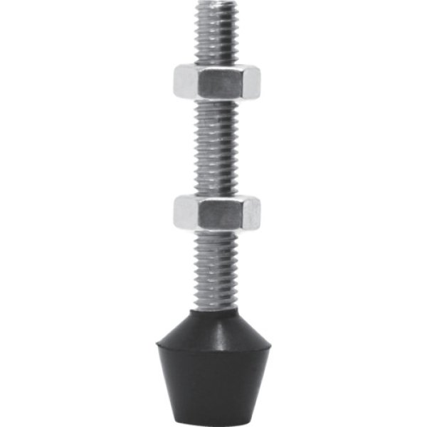 画像1: トグルクランプ用ゴム付ボルト ねじ寸法M8×P1.25mm (M8×45) 全長63  (31903) 育良精機　 (1)