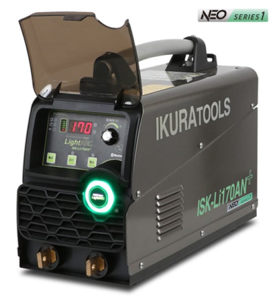 画像1: リチウムイオンバッテリー内蔵溶接機  ISK-Li170AN+(PLUS) 40088 育良精機  (1)