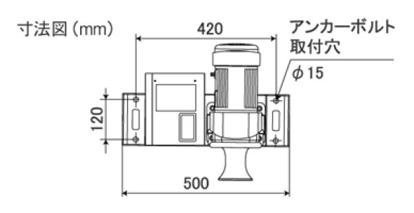 画像4: インバータウインチ  CW-IV400 (10142) ケーブル中間送り機 育良精機 (4)