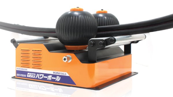 画像1: パワーボール ISK-PB203 (20107)  インバー制御連動式 ケーブル中間送り機 育良精機 (1)