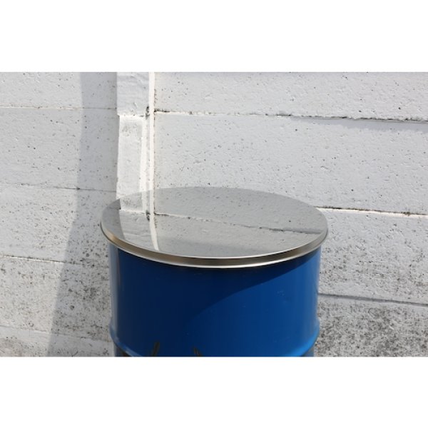 画像3: TRUSCO ドラム缶用ステンレスカバー ２００Ｌ用 TSD-600 [206-3415] (3)