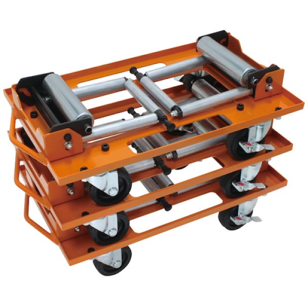 画像3: 可動式四面コロ ISK-MW150 (10151) 育良精機 (3)