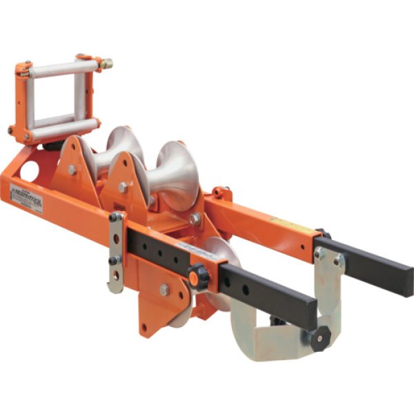 画像3: マンホールラック用四面コロアタッチメント ISK-MRA34 (10221) 育良精機 (3)