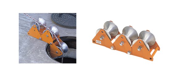 画像2: 三連コロ ISS-3400 (10108) 育良精機 (2)