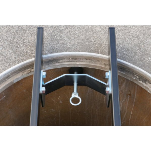 画像4: マンホールラック（マンホール用三連コロ取付台）ISK-MR34 (10220) 育良精機 (4)